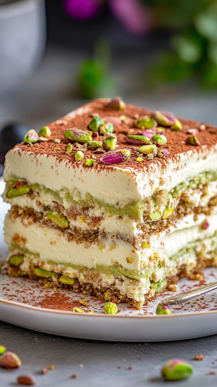 Pistachio Tiramisu, Sentuhan Baru untuk Dessert Italia Klasik