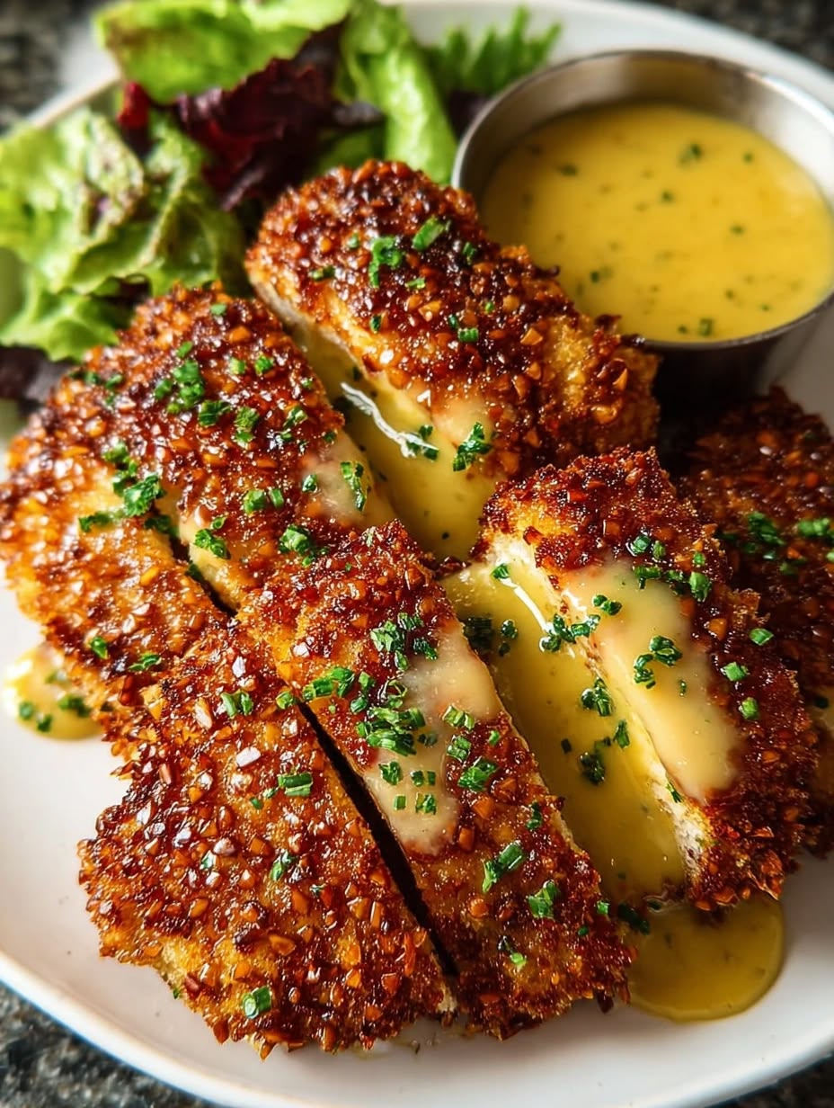 pretzel crusted chicken