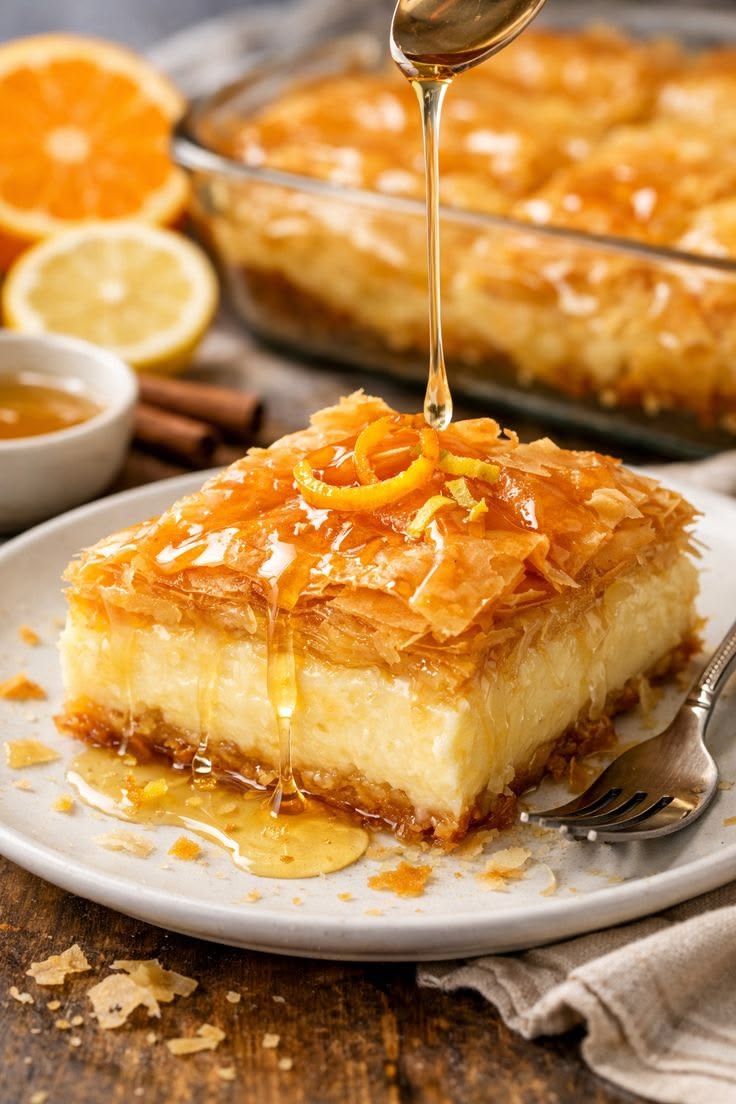 Galaktoboureko: Trik Bikin Dessert Kustar Yunani Anti Gagal