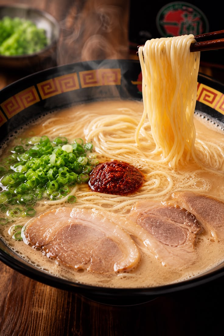 Tonkotsu Ramen Creamy Khas Hakata, Kuahnya Super Milky!