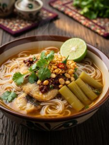 Mohinga Khas Myanmar, Resep Mi Ikan Gurih Ala Resto!