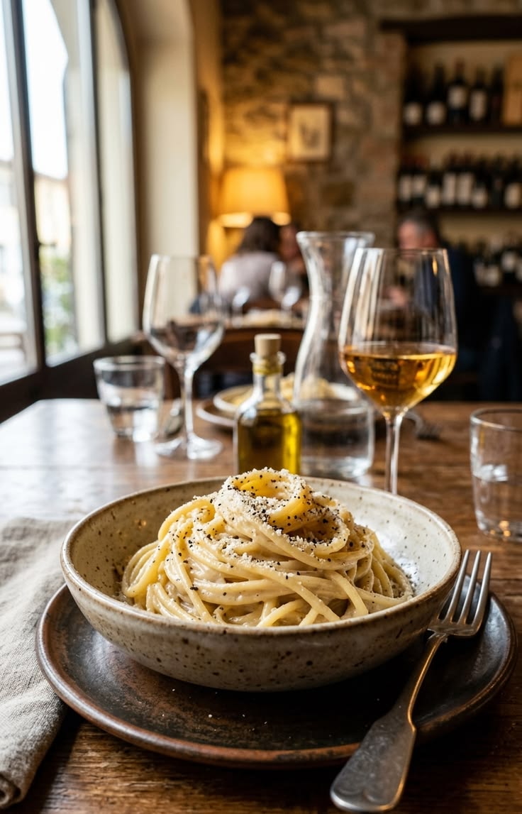 Cacio e Pepe Pasta Khas Roma Creamy Praktis